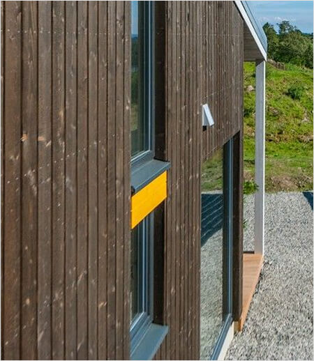 Mediniai karkasiniai moduliniai namai